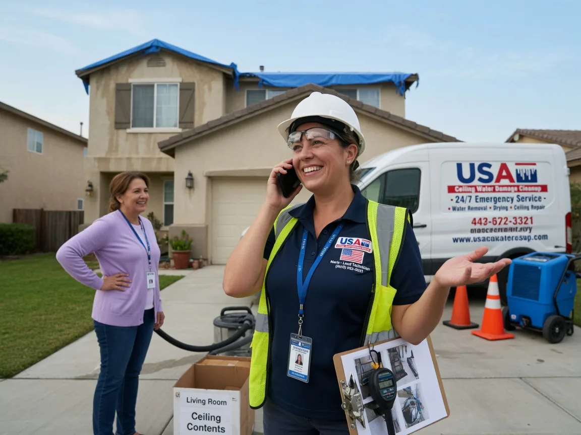 Ceiling Water Damage Restoration La Moille, IL FAQs