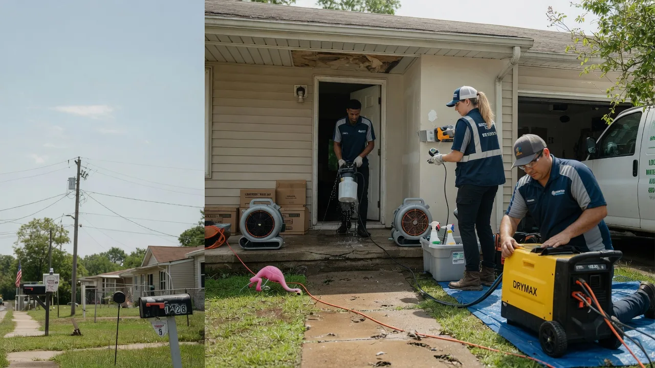 Storm Damage Water Removal in La Moille, IL near me